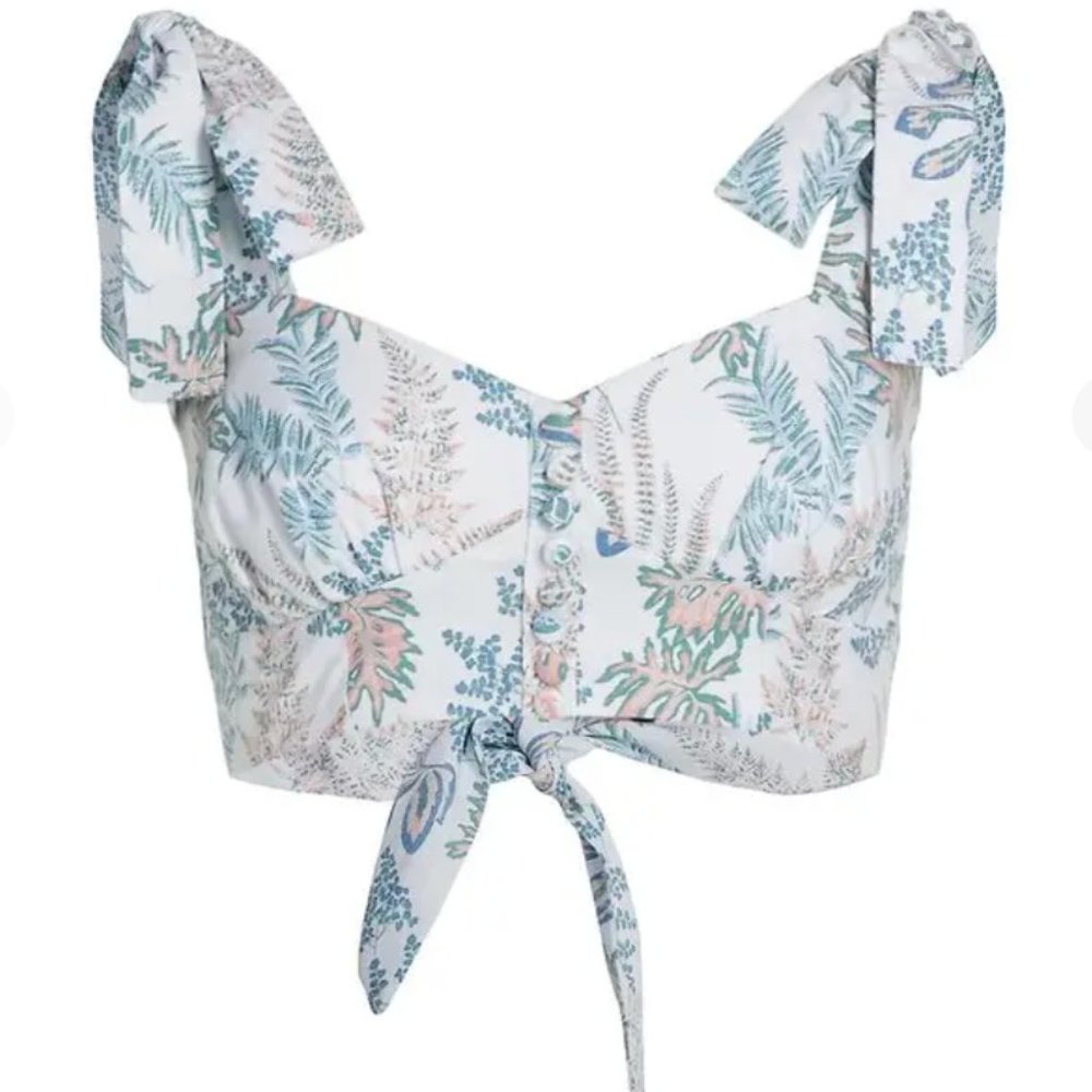 NO PISE LA GRAMA Nuditos Crop Top